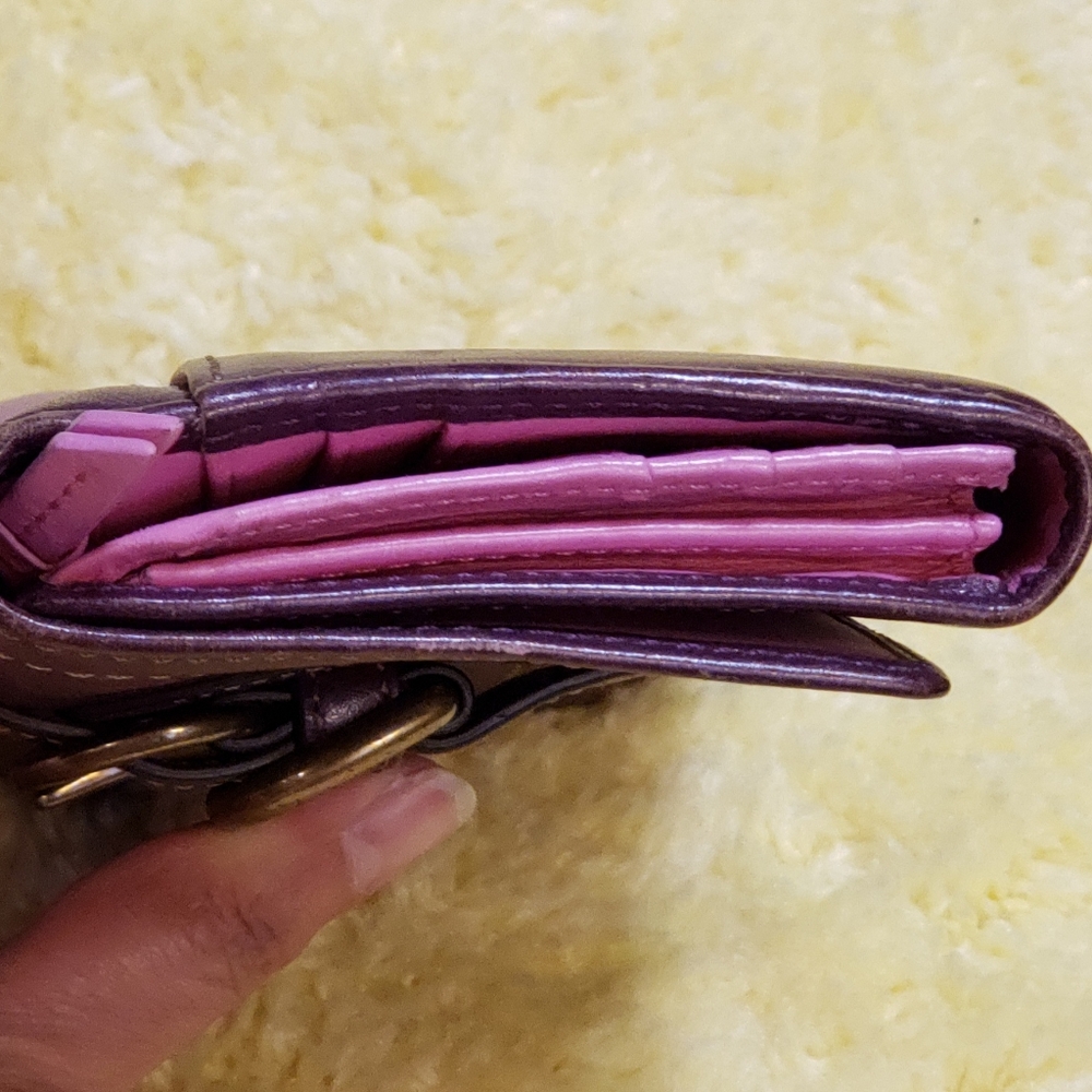 Coach leather wallet - Picture 14 of 15